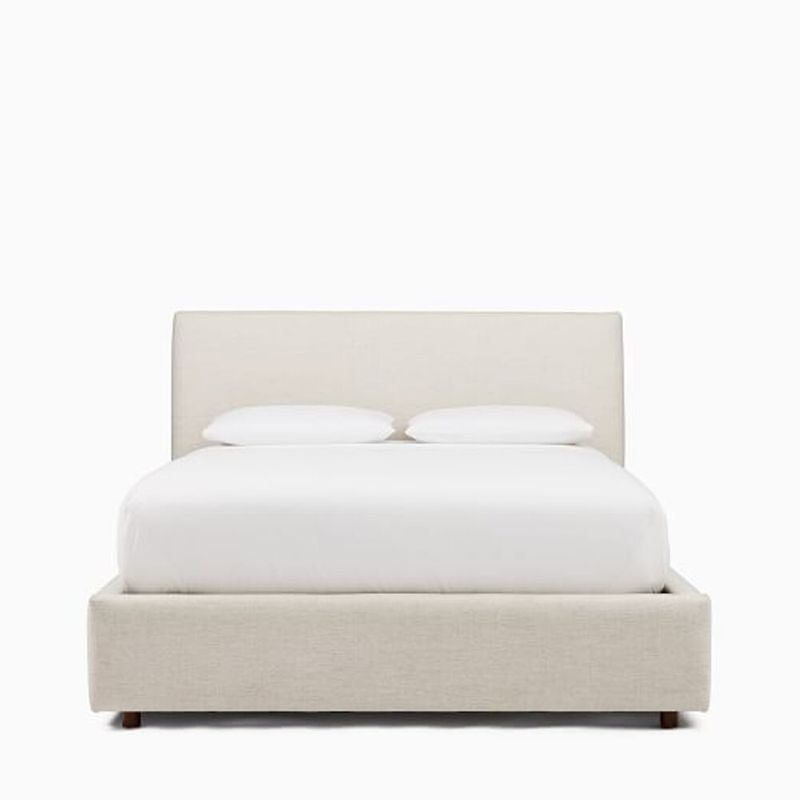 Cama Queen Liso color Beige